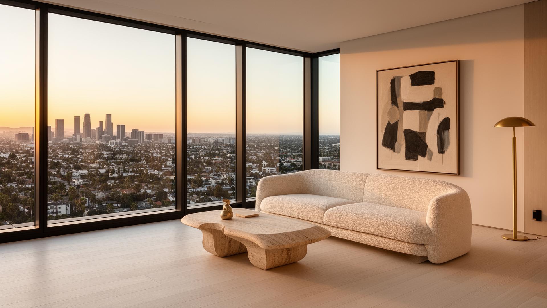 Branded residences — penthouse view